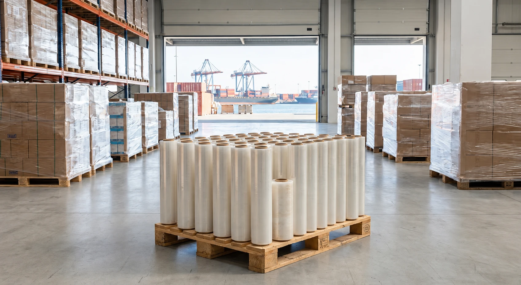 LLDPE Stretch Film Exporter Portugal — Greenstrix Industrial Packaging